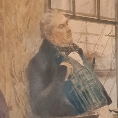 Maritime Print by Walter Dendy Sadler and Engraved by Eugene Gaujean