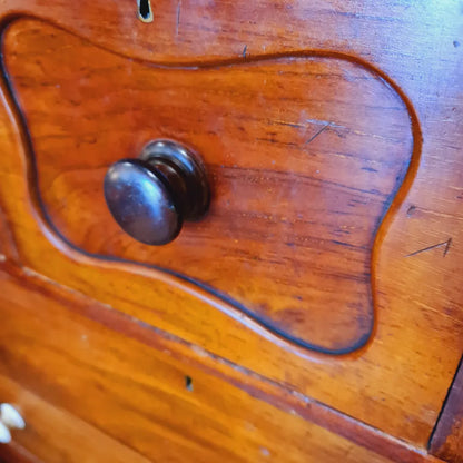 Antique Chest of Drawers with Barley Sugar Upright Columns