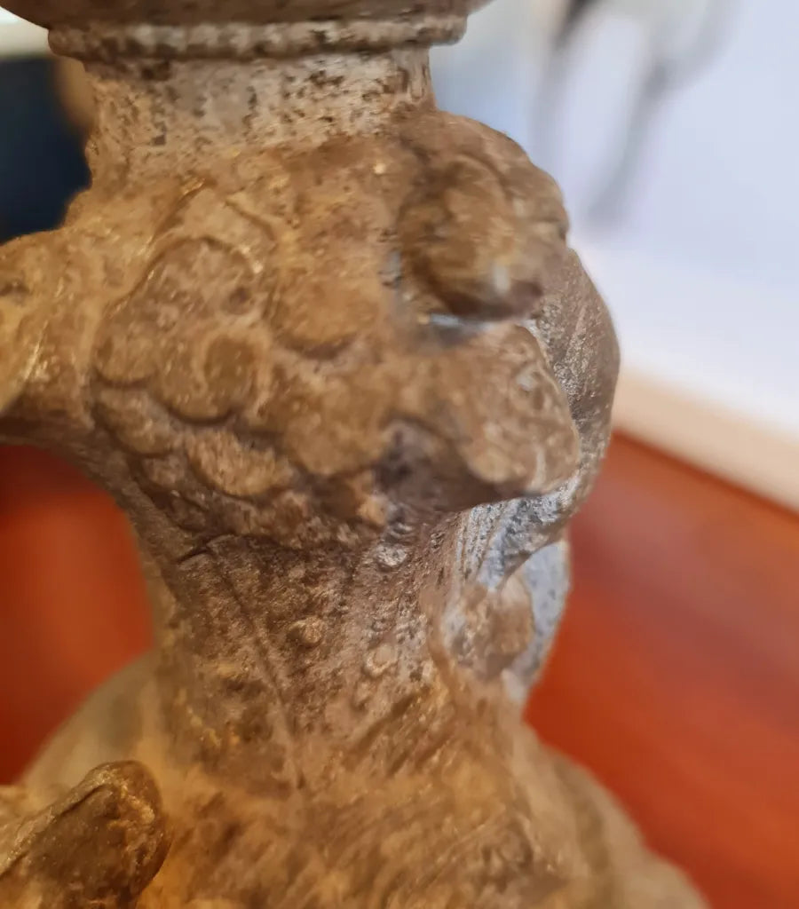 Antique Paraffin Lamp in the Banquet Style