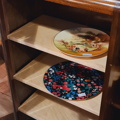 Deco Bookcase Vintage with Display Cabinet