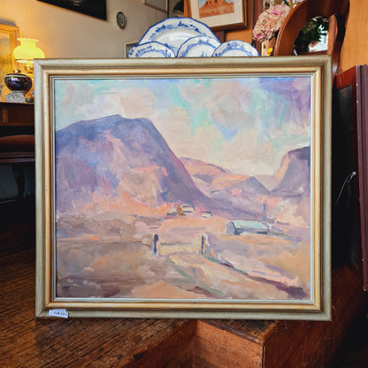 Original Oil Painting Of the Strath Creek Region Victoria Australia by Yona Misso