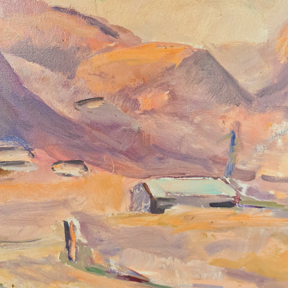 Original Oil Painting Of the Strath Creek Region Victoria Australia by Yona Misso