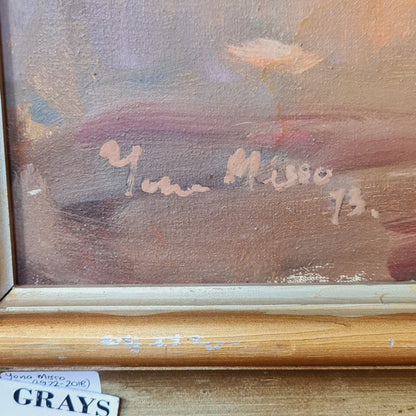 Original Oil Painting Of the Strath Creek Region Victoria Australia by Yona Misso