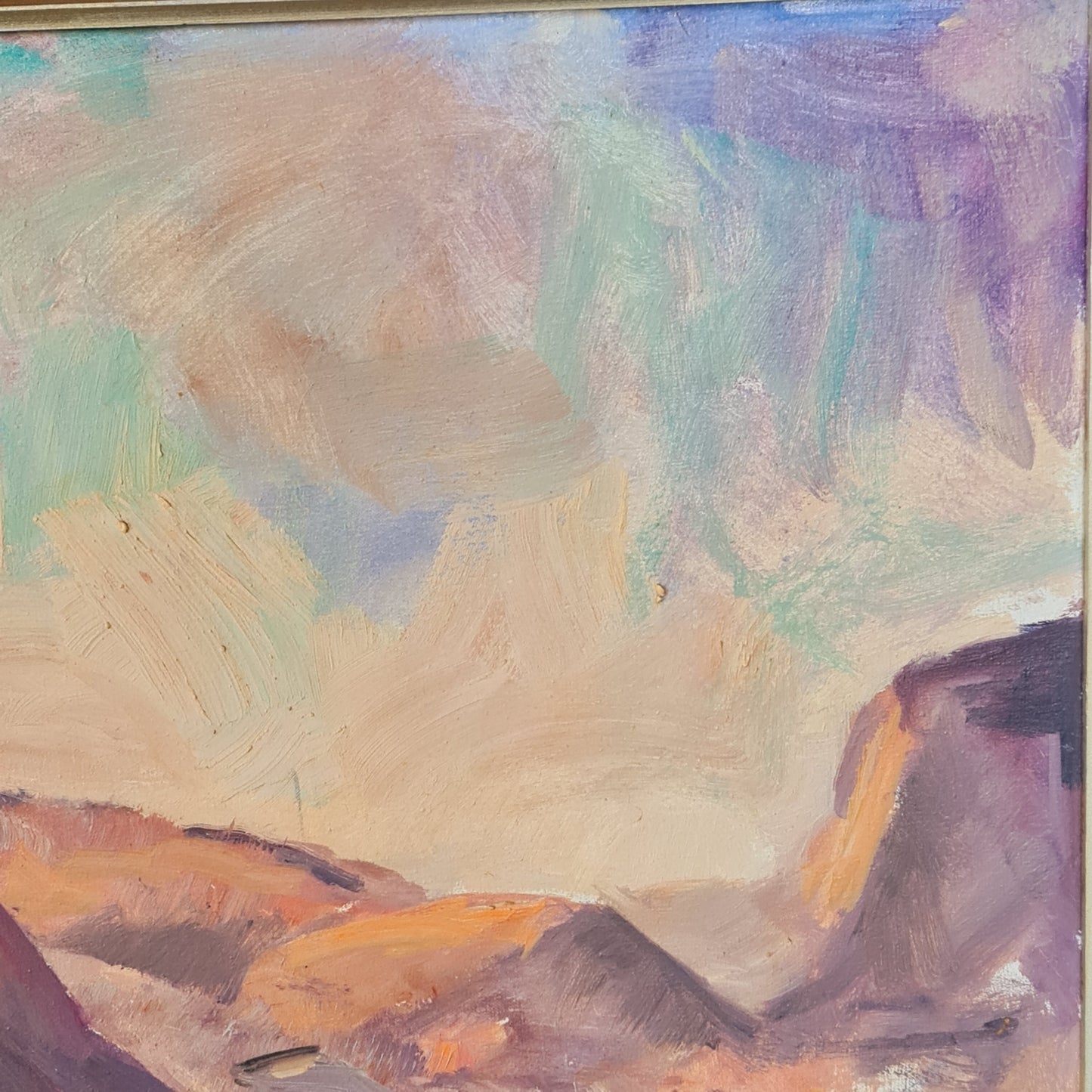 Original Oil Painting Of the Strath Creek Region Victoria Australia by Yona Misso