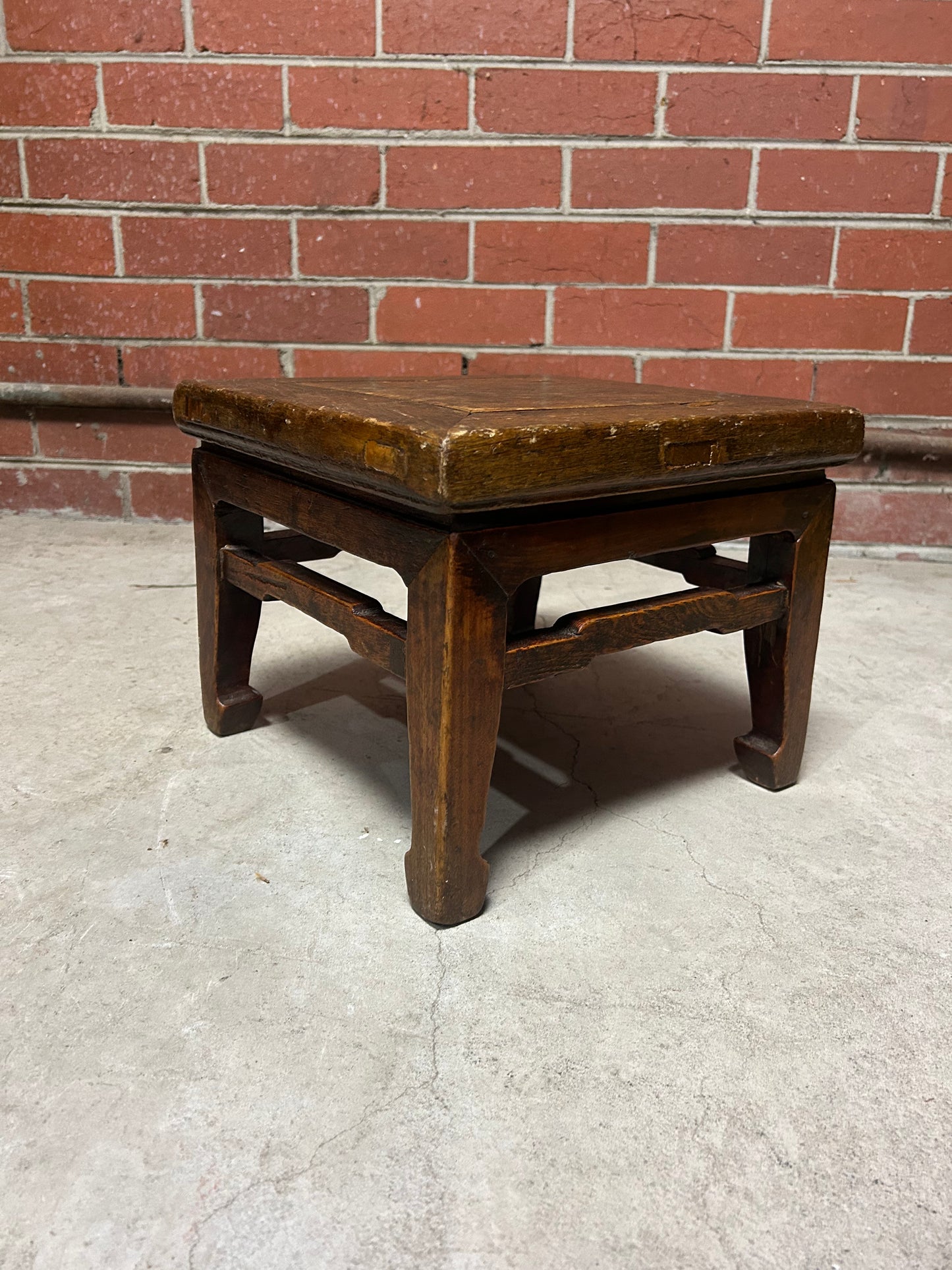 Pair of Chinese Hardwood Low Stools | Ming Style