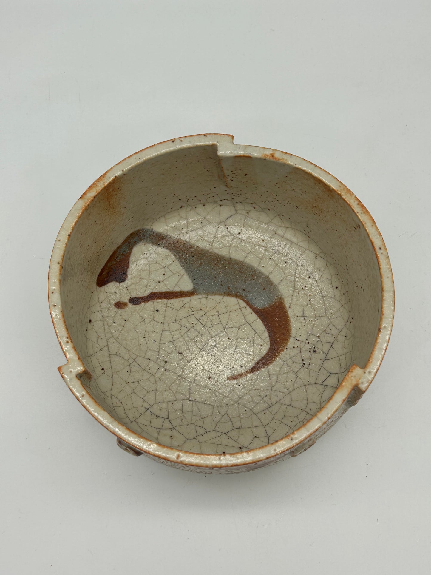Handmade Studio Pottery Bowl – Unmarked