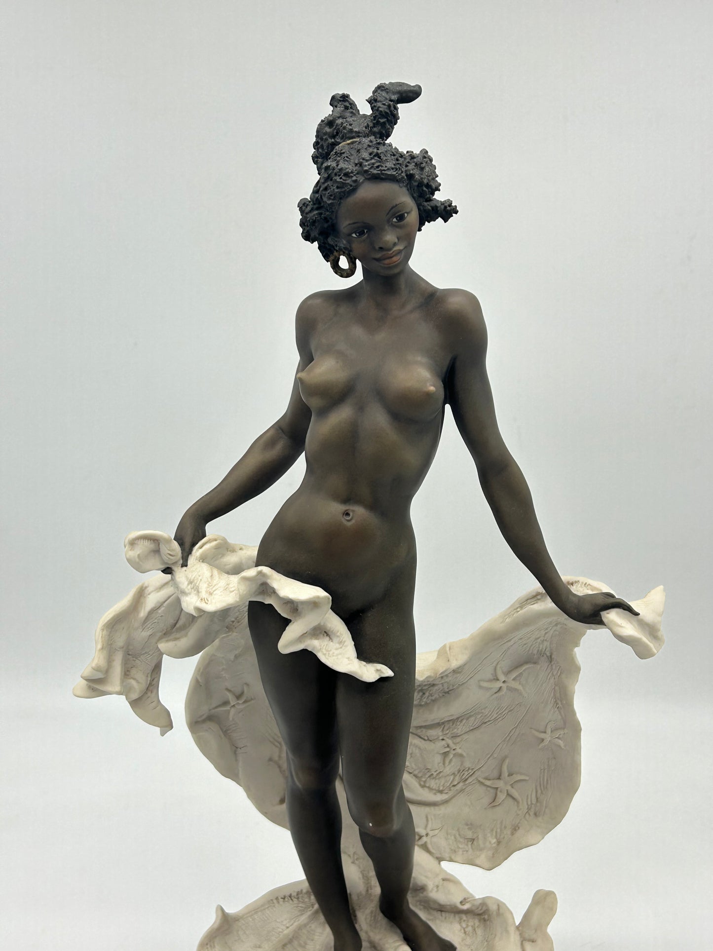 Giuseppe Armani “Florence” Figurine | 1996 Italian Sculpture, Original Base & Plaque