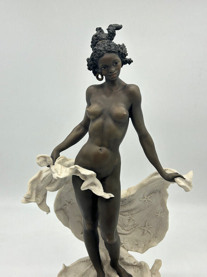 Giuseppe Armani “Florence” Figurine | 1996 Italian Sculpture, Original Base & Plaque