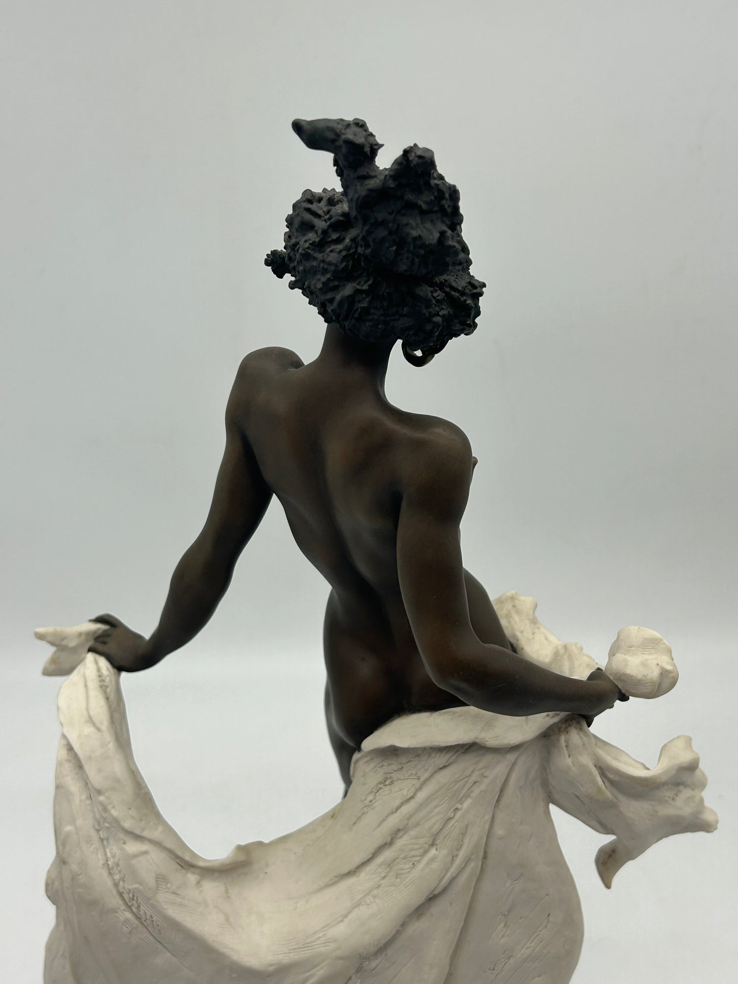 Giuseppe Armani “Florence” Figurine | 1996 Italian Sculpture, Original Base & Plaque