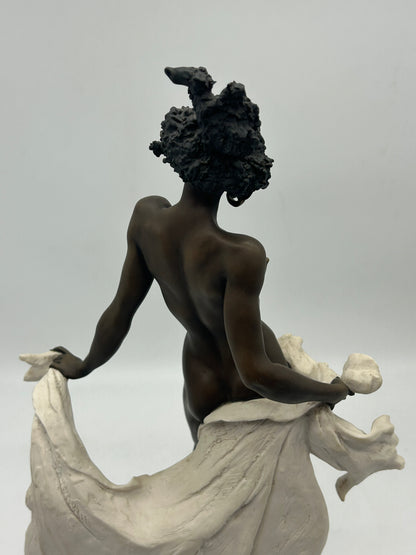 Giuseppe Armani “Florence” Figurine | 1996 Italian Sculpture, Original Base & Plaque