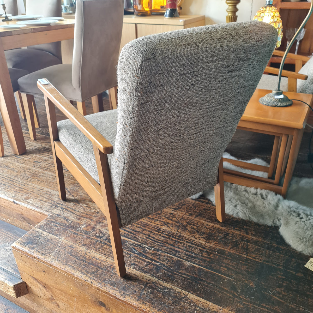Armchair in the Retro Vintage 1970's Style