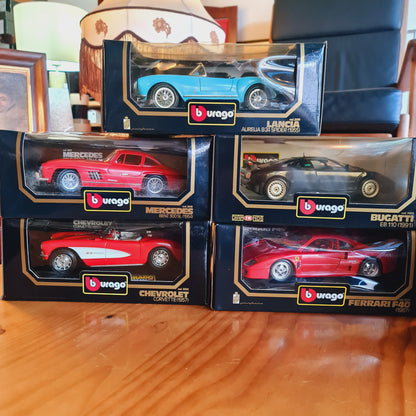 Metal Cars Burago Italian Die Cast