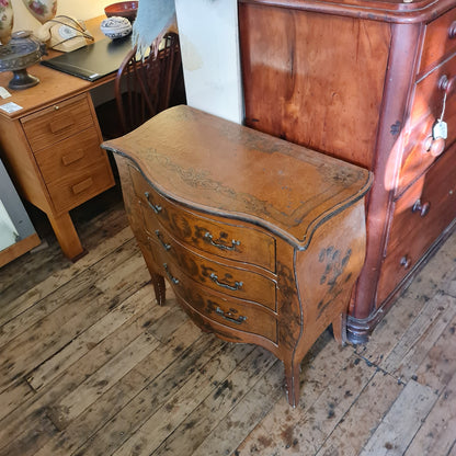Small Bow Fronted Chest of Drawers