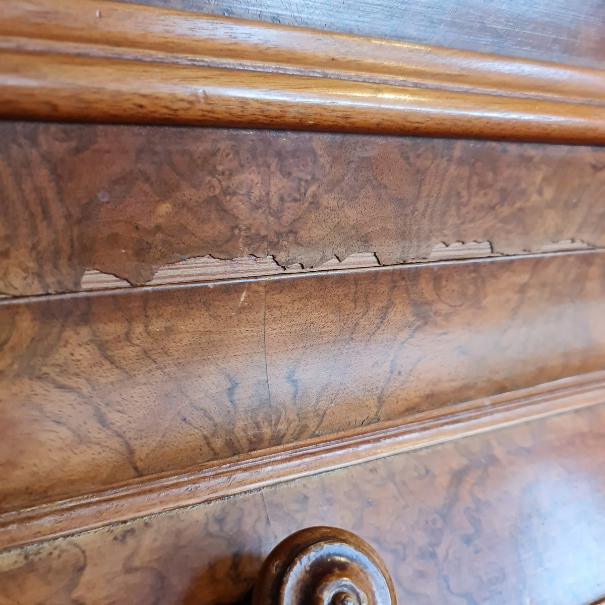 Barrel Top Desk like a Roll Top with Leather Writing Surface Drawers and Pigeon Holes