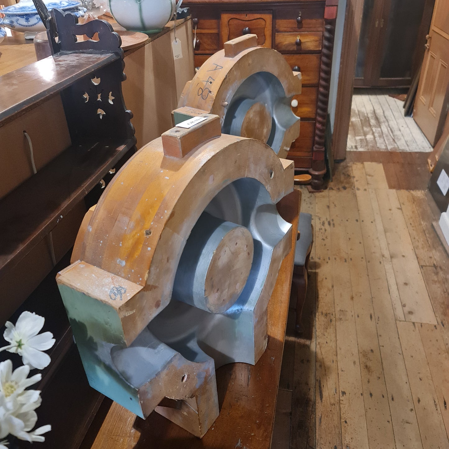 Pattern Making Flask in Wood for Foundry Metal Casting