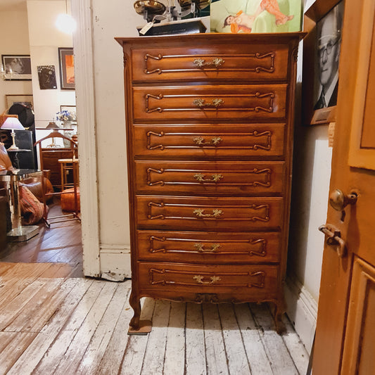 Tall Chest of Drawers in the Antique French Style