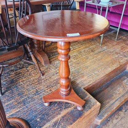 Round Antique Style Wine Table