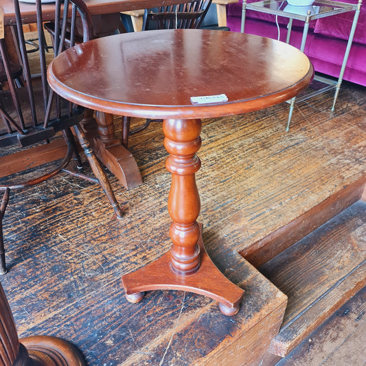 Round Antique Style Wine Table
