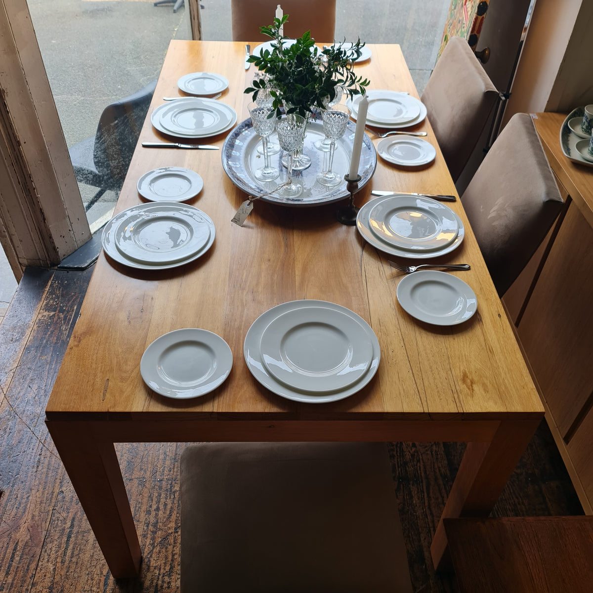 Hardwood Rectangular Dining Table for Six Mark Tuckey Australian Made