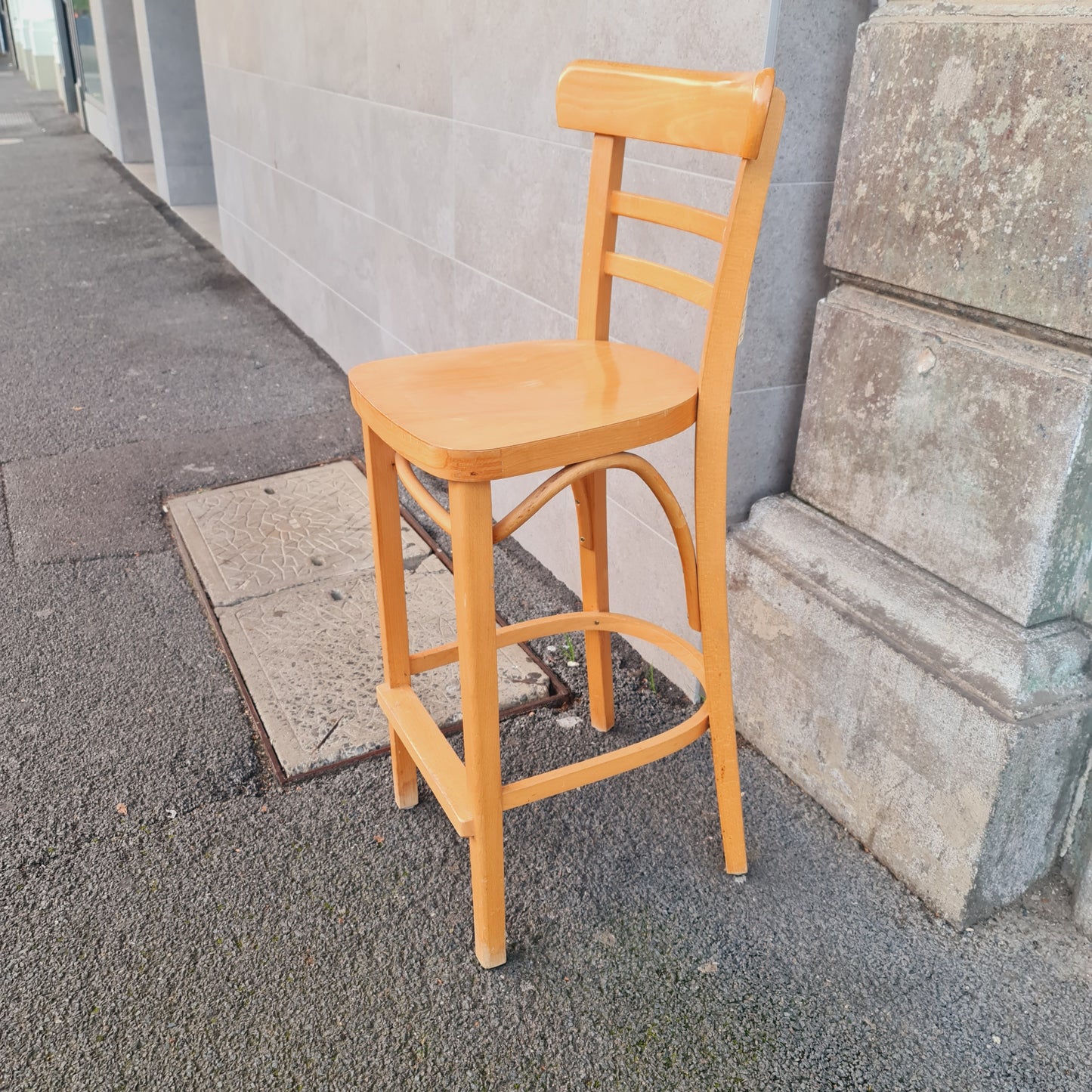 Bar Stools or Counter Seats in European Thonet Style by James Richardson