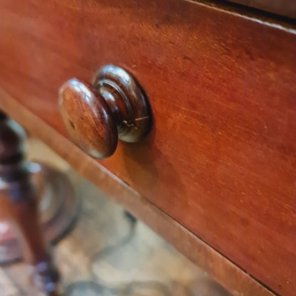 Antique Cedar Desk with Gallery