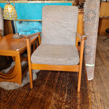 Armchair in the Retro Vintage 1970's Style