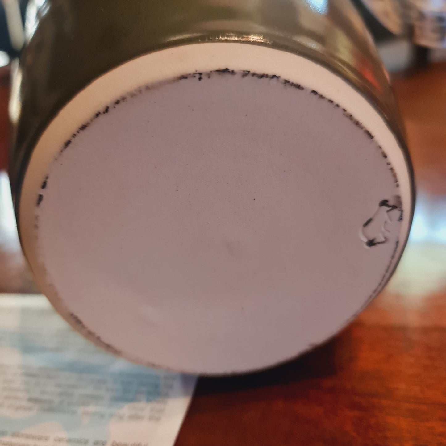 Bison Pottery Jug