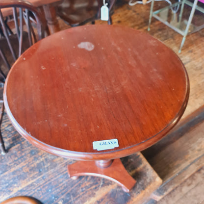 Round Antique Style Wine Table