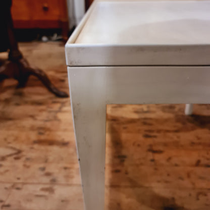 Coffee Table Rectangular White Limed Finish