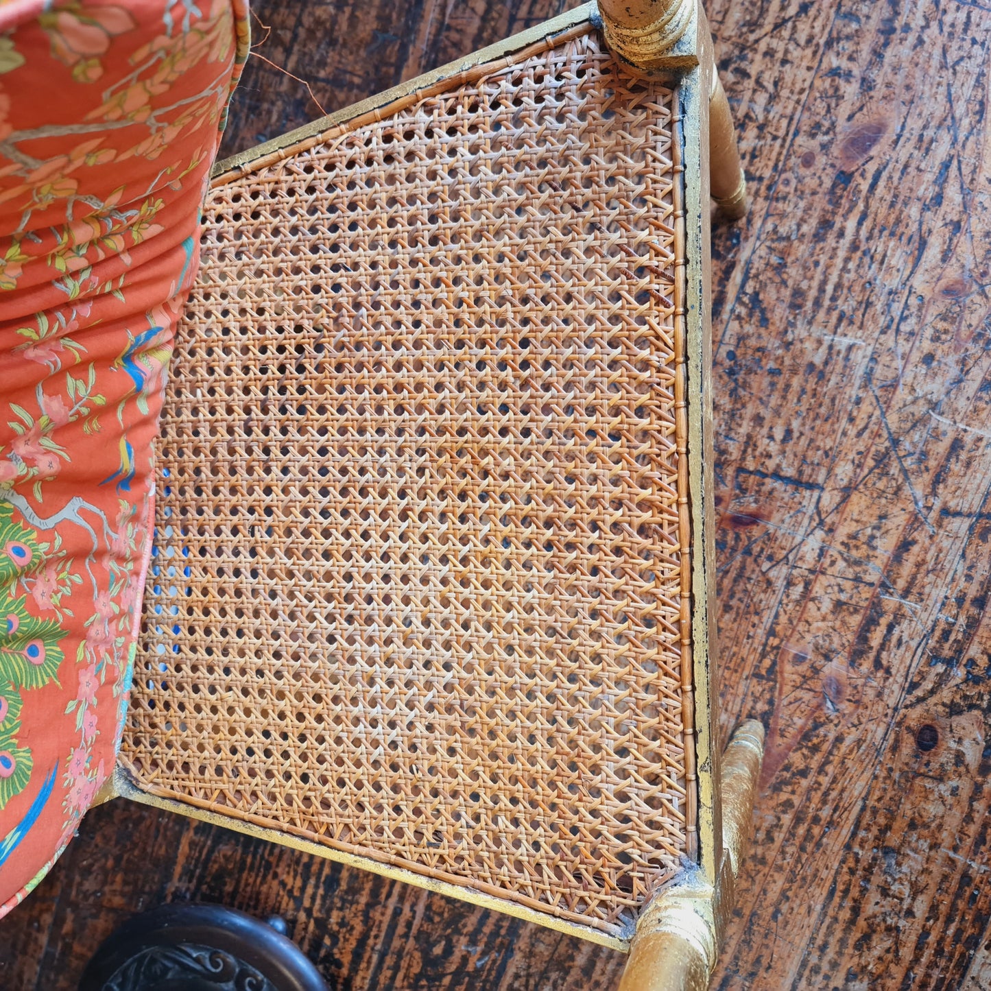 Pair of Gilt Painted Armchairs
