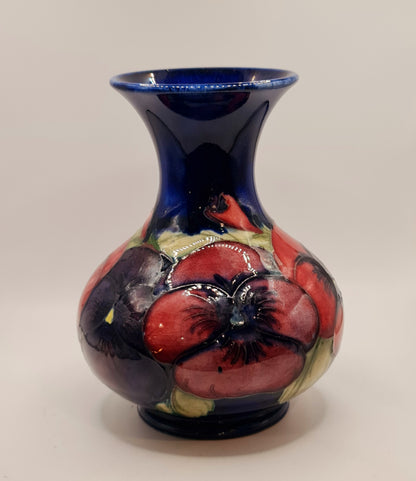 Pottery Moorcroft Vase Poppy William Art Nouveau