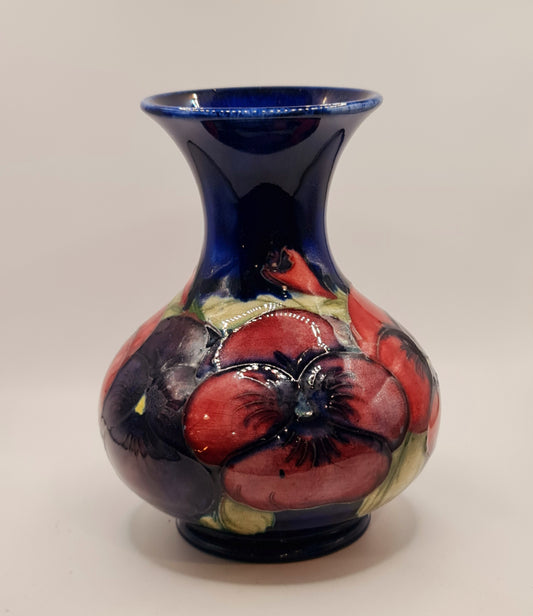 Pottery Moorcroft Vase Poppy William Art Nouveau