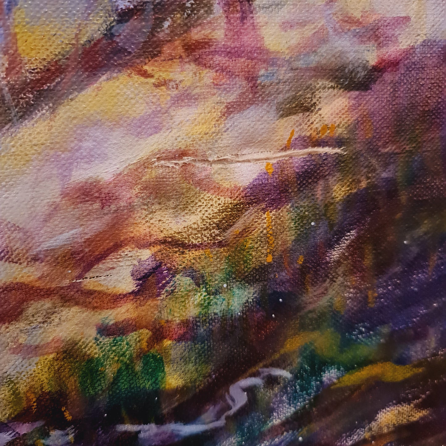 Australian Landscape Original Oil Painting