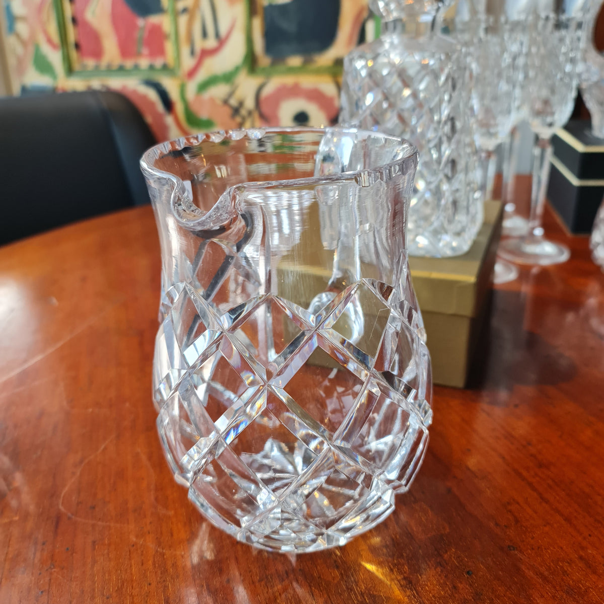 Assorted Crystal Lead Glass Vessels