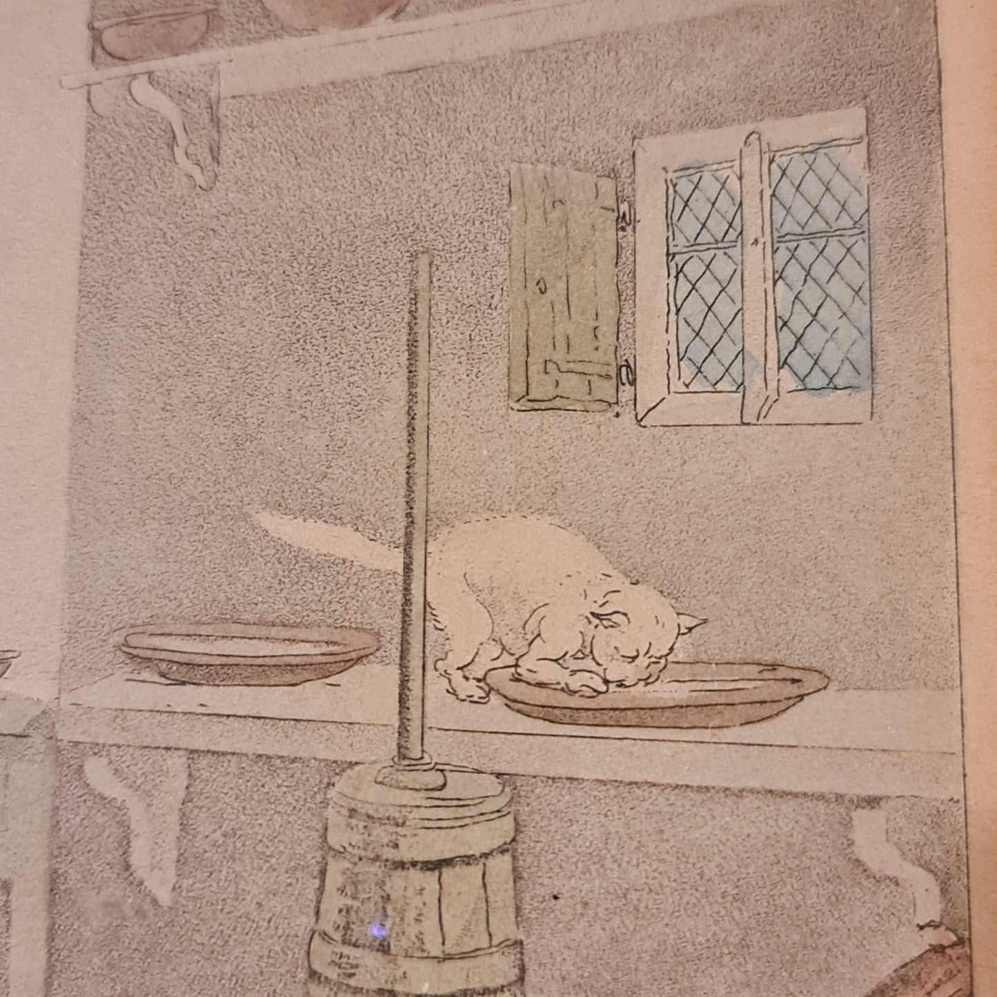 Hand coloured Engraving by Thomas Rowlandson 1826
