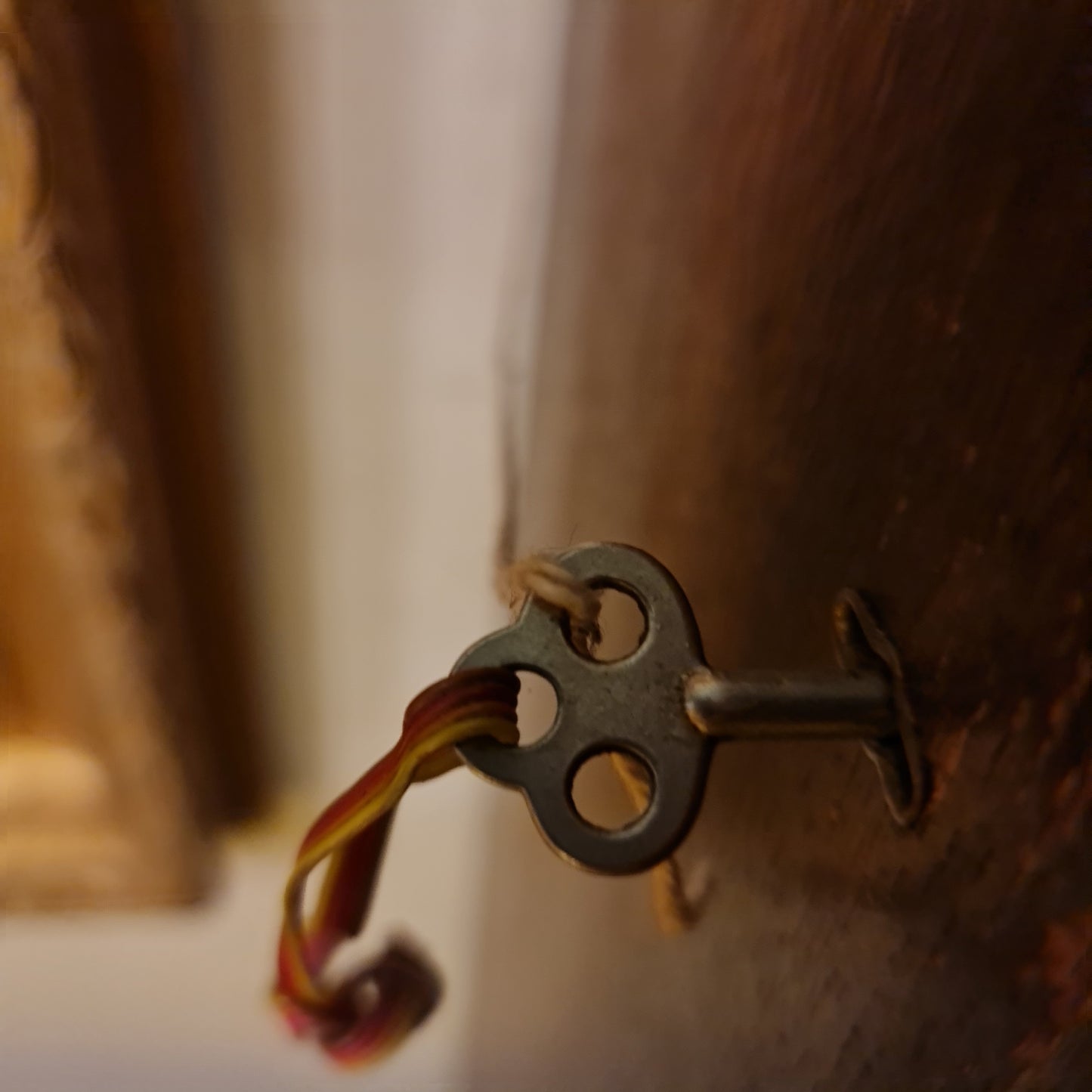 Grandfather Clock in Oak Case Germany
