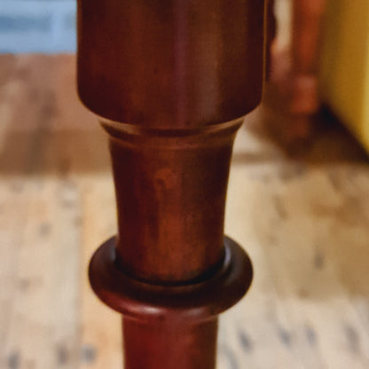 Antique Wine Table with Shaped Top