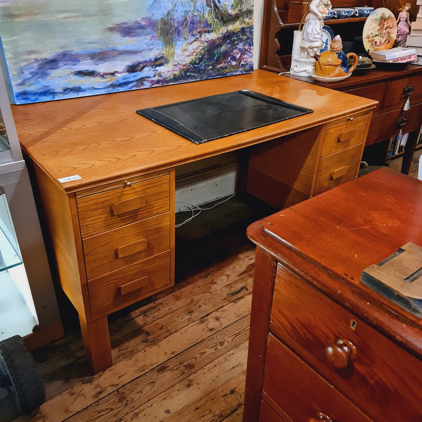Modern Desk with Drawers