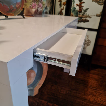Modern Desk with Two Drawers for Home or Office