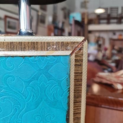 Vintage Cocktail Bar With Light and Storage Behind