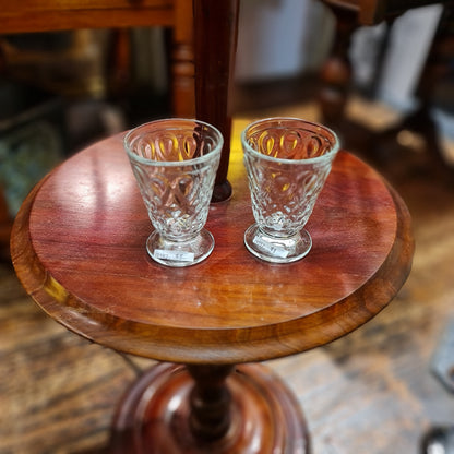 Standard Lamp Vintage Drinks Tray Wooden