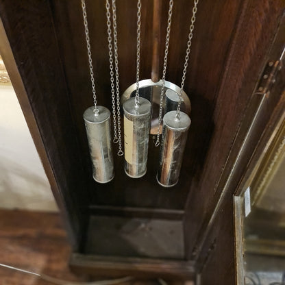 Grandfather Clock in Oak Case Germany