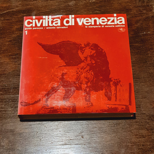 Civilta di Venezia Three Volumes in Italian
