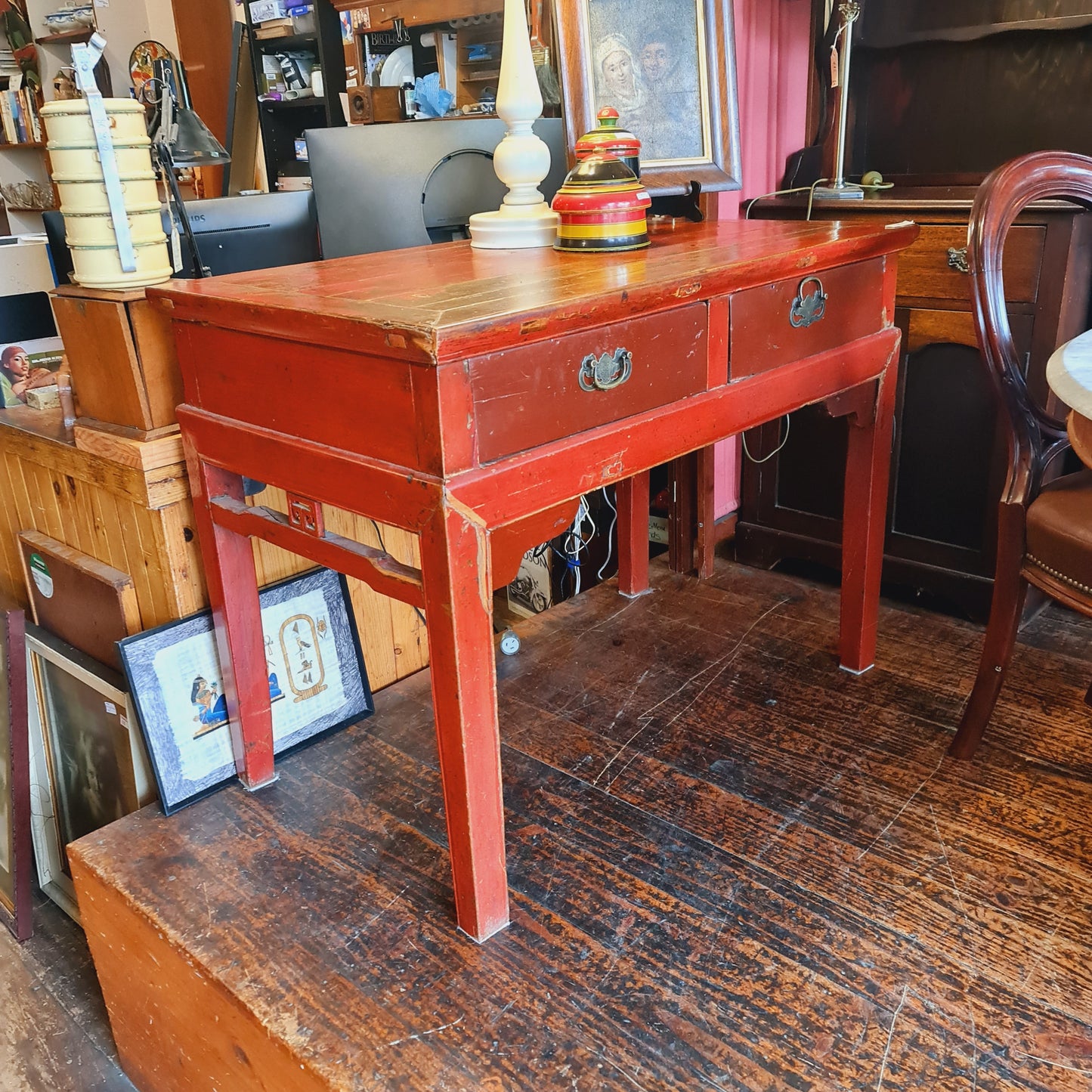 Chinese Sidetable Desk Table Antique