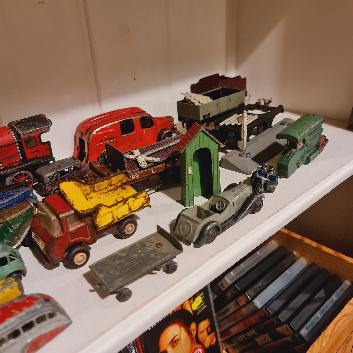 Collection of Die Cast Toy Cars Made in England by Dinky and Meccano