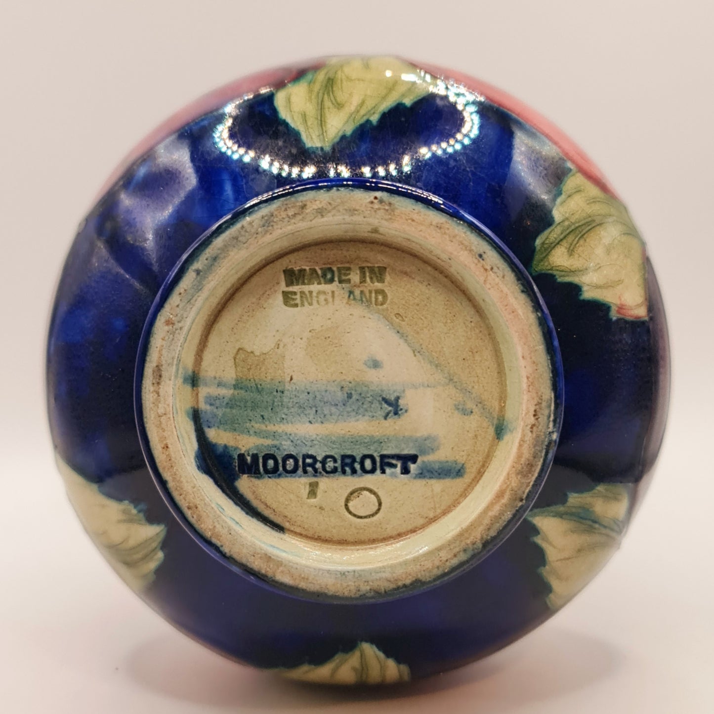 Pottery Moorcroft Vase Poppy William Art Nouveau
