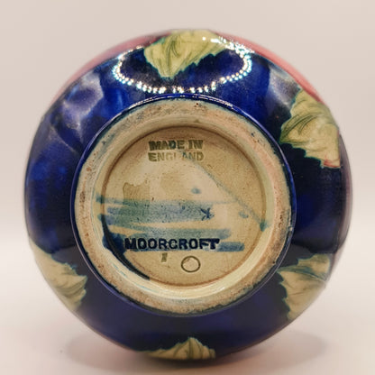 Pottery Moorcroft Vase Poppy William Art Nouveau