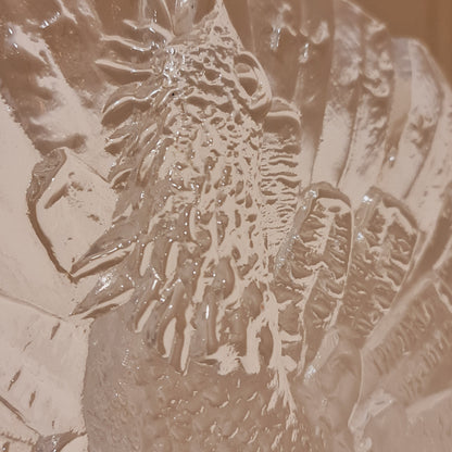 Glass Display Figure in the shape of Pheasant