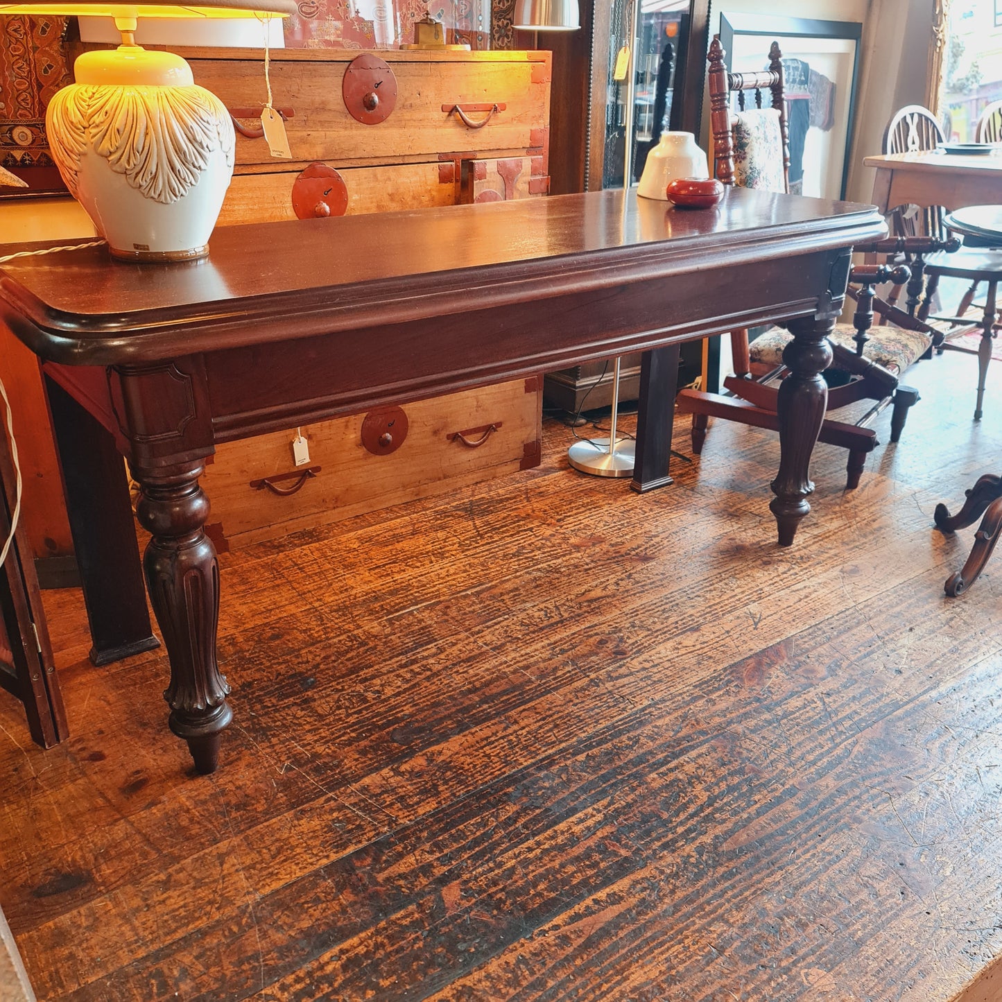 Antique Victorian Mahogany Serving Table for the Loungeroom or Sidetable in the Hallway