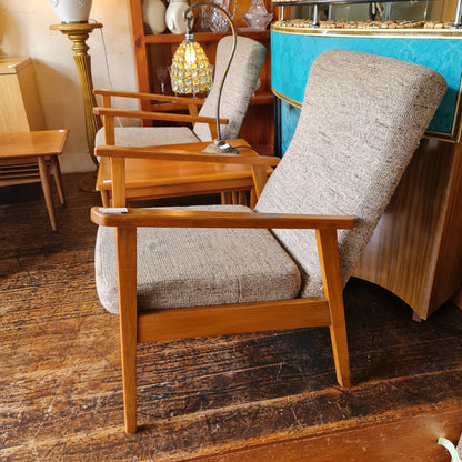 Armchair in the Retro Vintage 1970's Style